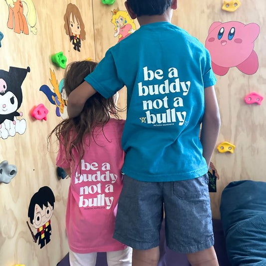 Be a buddy not a bully colored shirts *heavyweight* - Child
