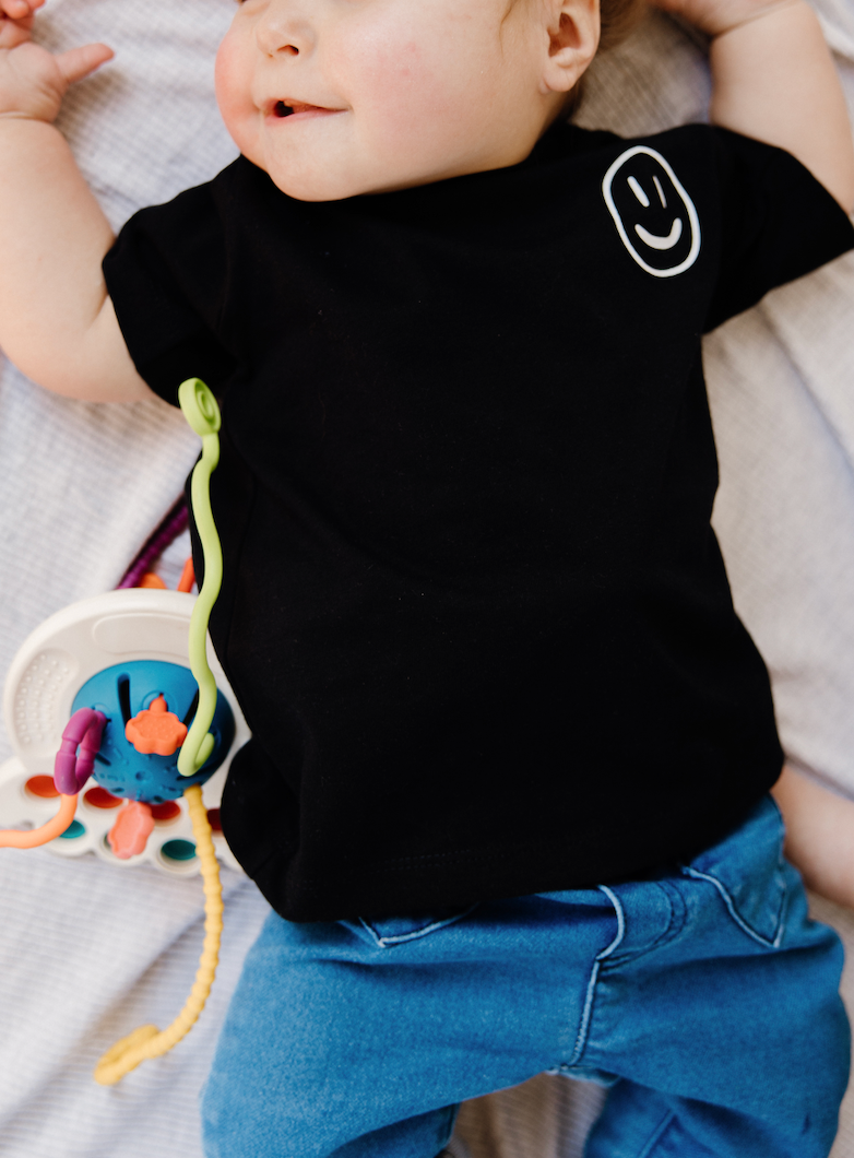 Be a buddy not a bully - child & baby black t-shirt