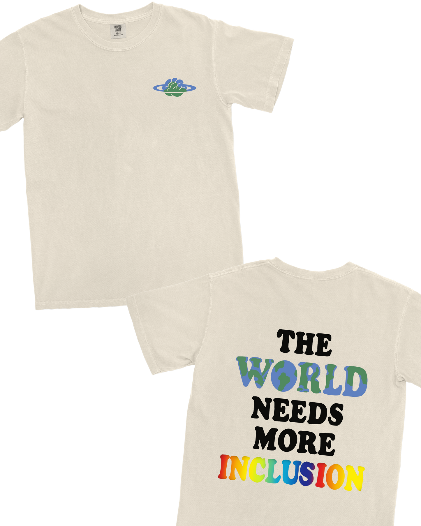 The world needs more inclusion | Adult and Youth Short Sleeve - Laura Collab
