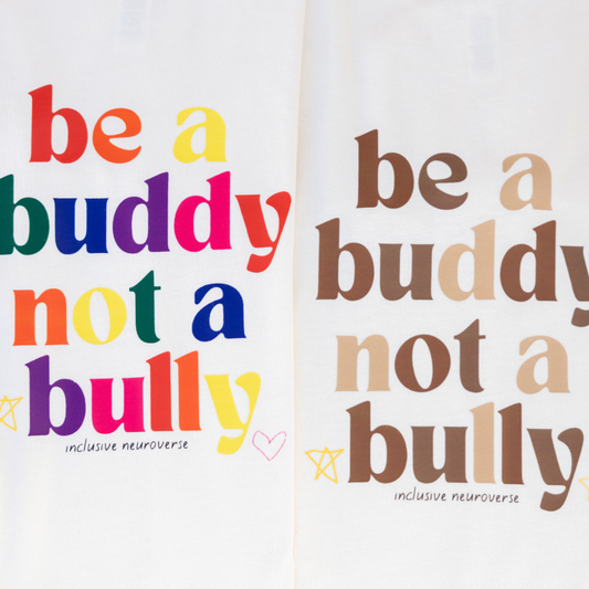 Be a buddy not a bully - Adult t-shirt
