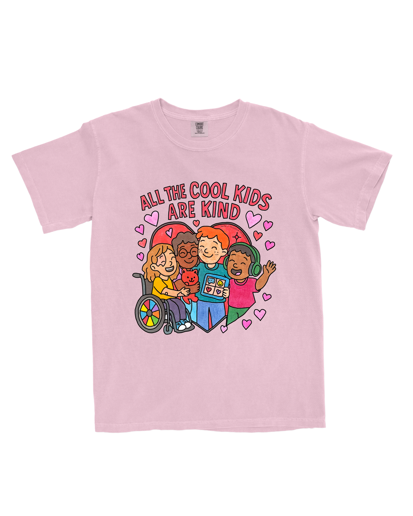 All the cool kids are kind – Laura Collab Blossom (adult and youth) | Neurodiversity & Autism Acceptance | Inclusive Neuroverse