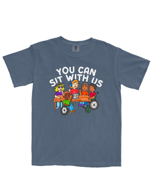 You Can Sit With Us T-Shirt | Neurodiversity & Autism Acceptance Shirt