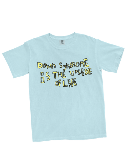 Down Syndrome is the upside of life | Adult t-shirt - Grace | Down Syndrome