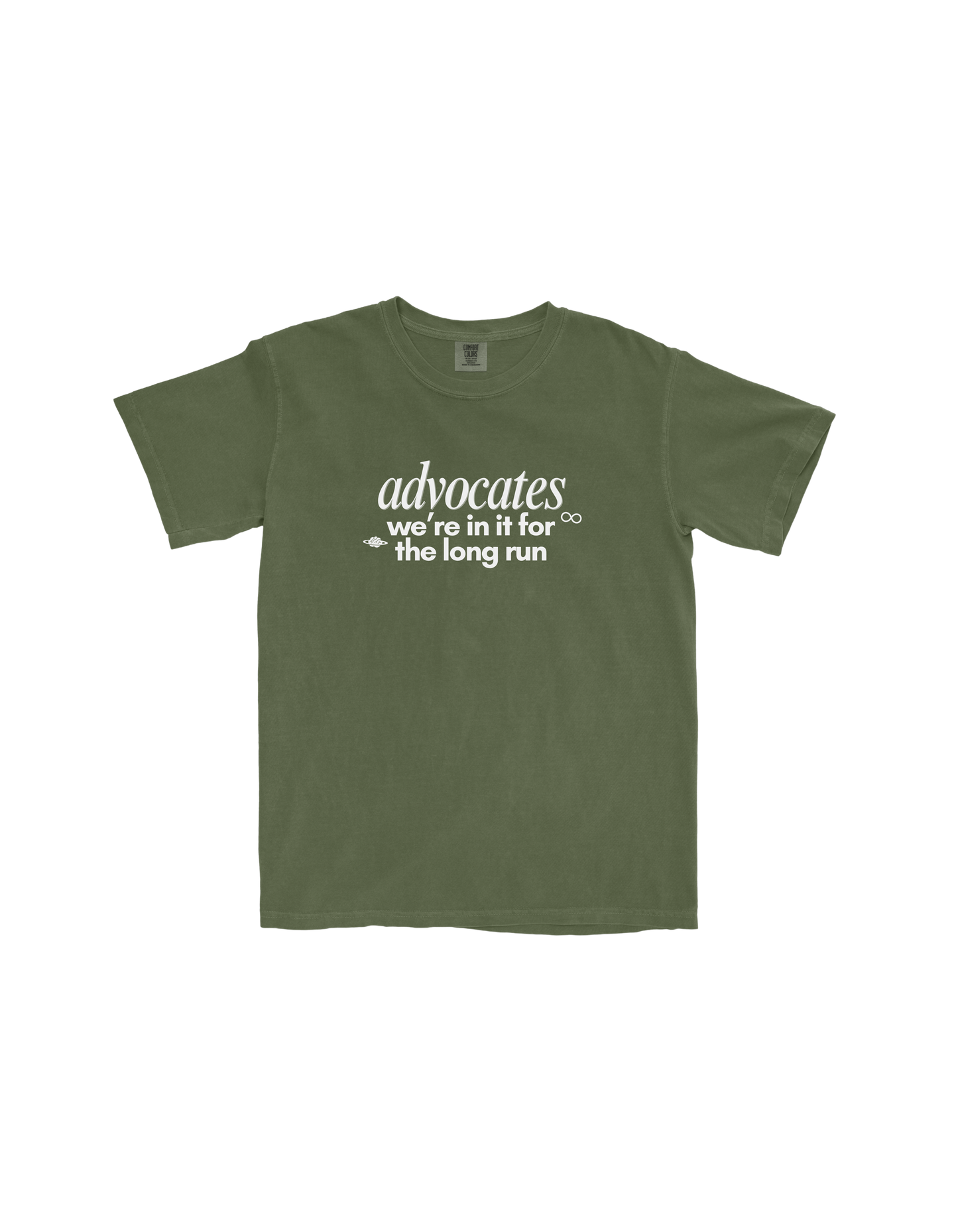 Advocates, We're In It For the Long Run – Heavyweight, Adult T-Shirt | Inclusive Neuroverse