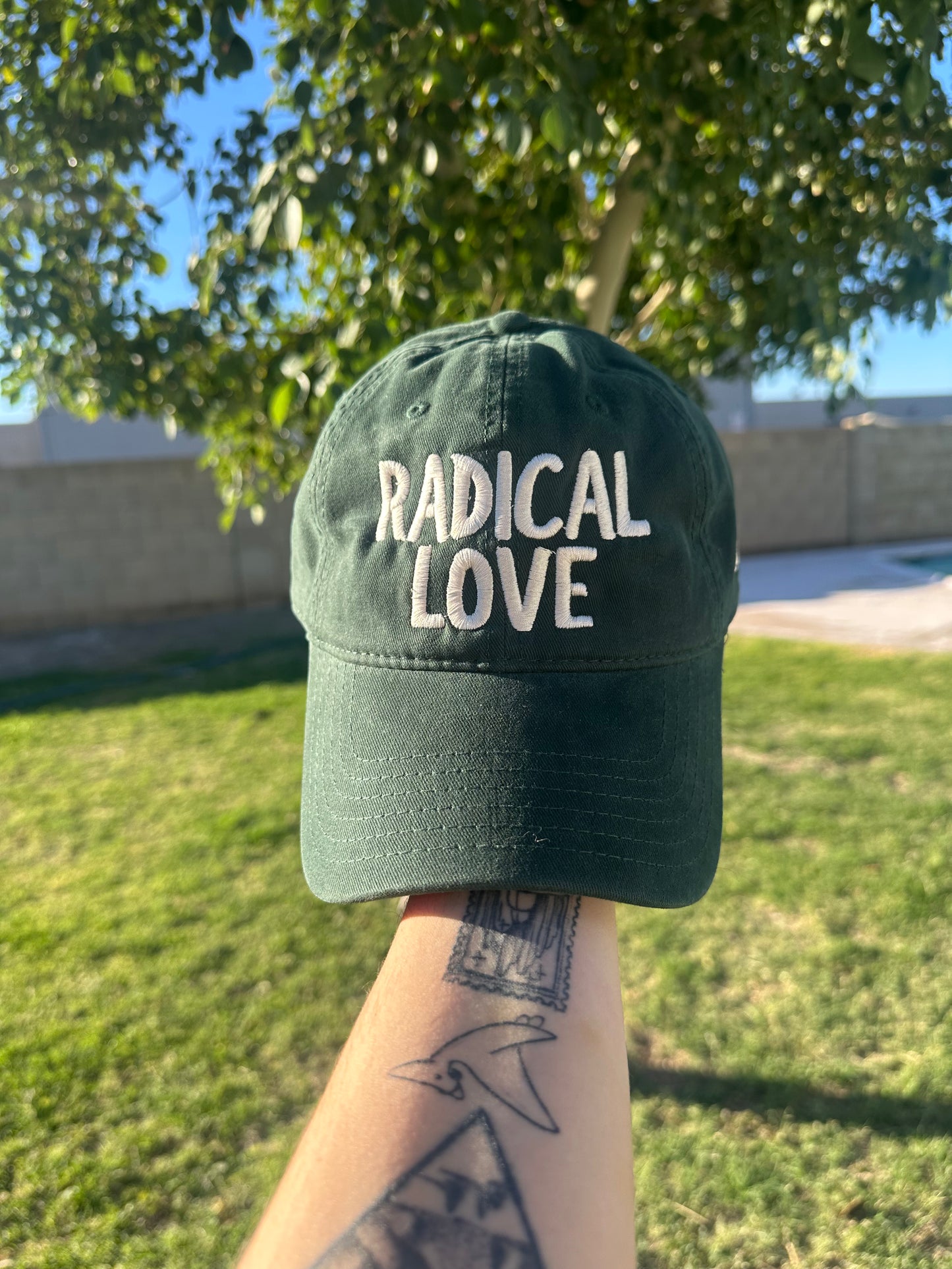 Radical Love - Dad hat (Green)