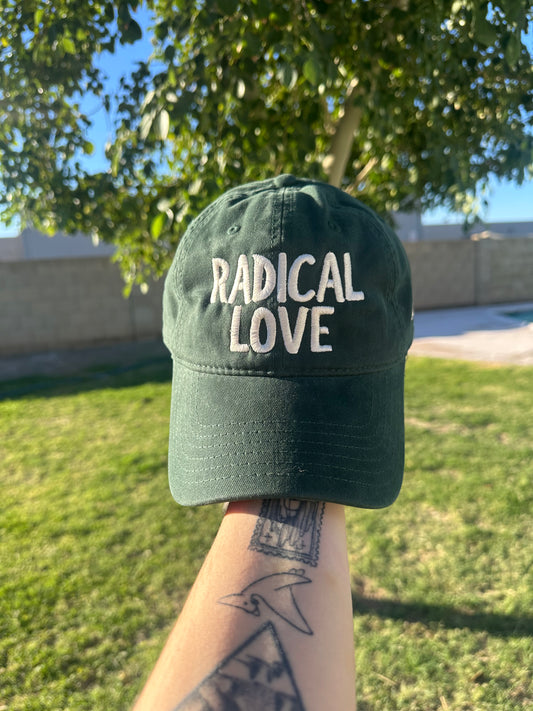 Radical Love - Dad hat (Green)