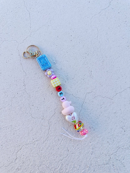Colorful Keychains - Made by Beans and Craftss