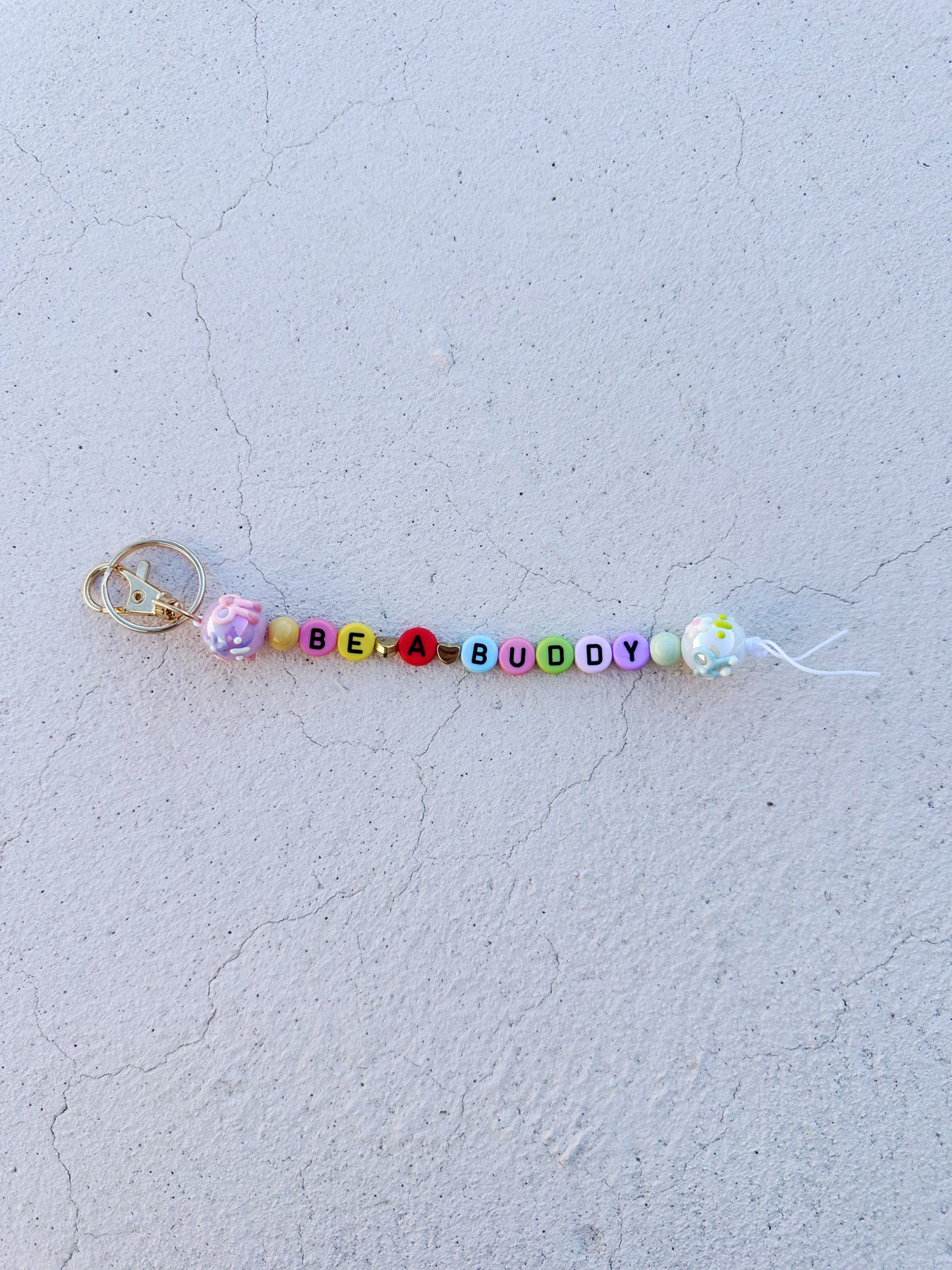 Colorful Keychains - Made by Beans and Craftss