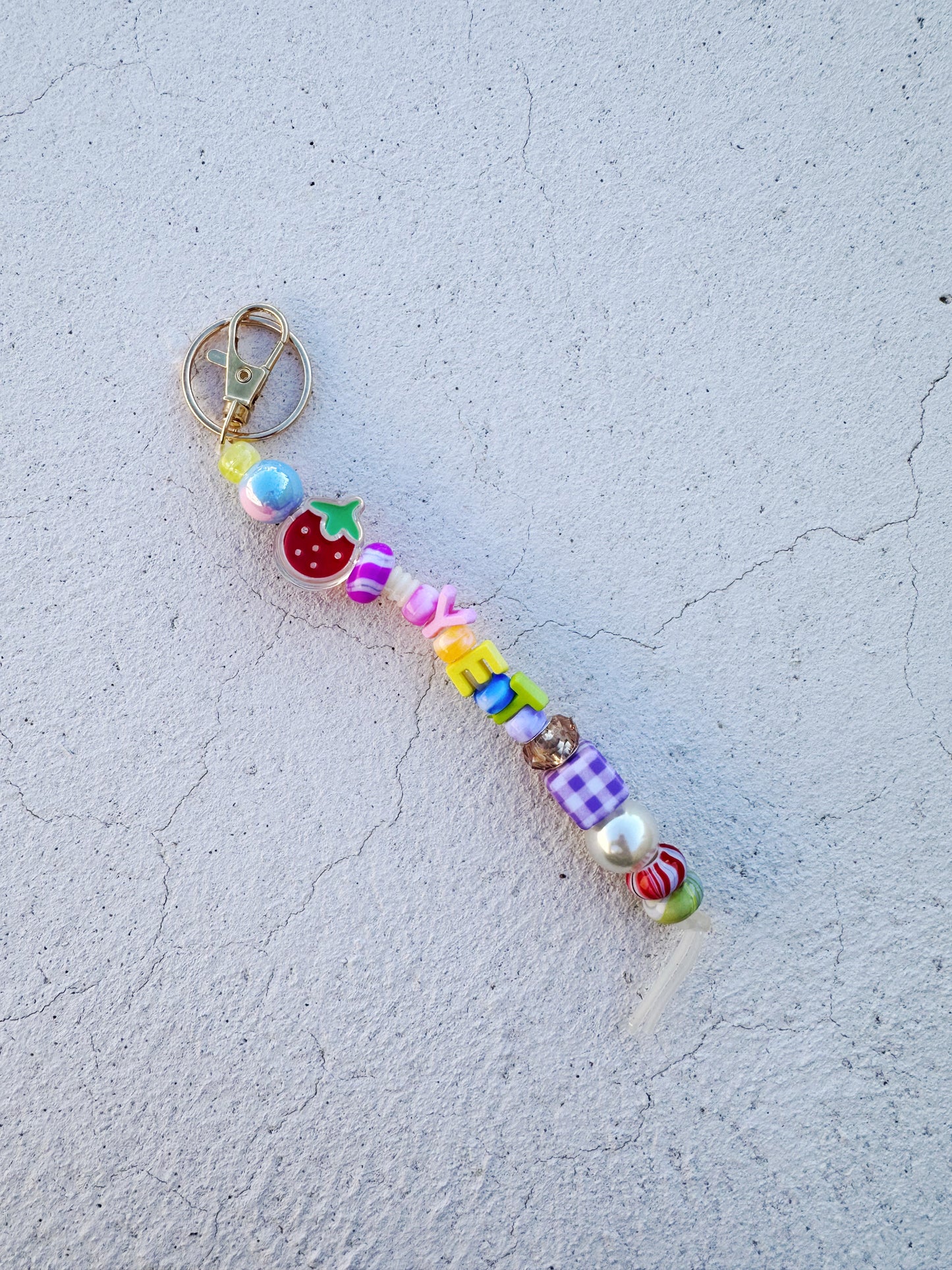 Colorful Keychains - Made by Beans and Craftss