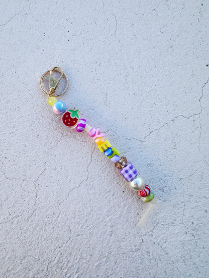 Colorful Keychains - Made by Beans and Craftss