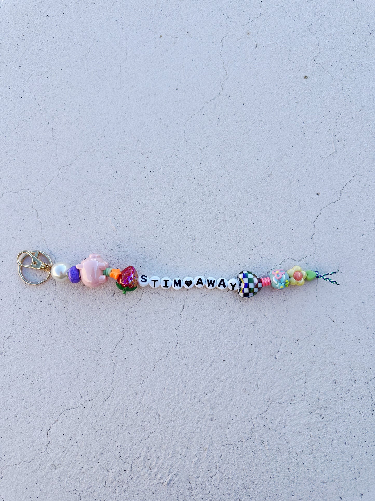 Colorful Keychains - Made by Beans and Craftss