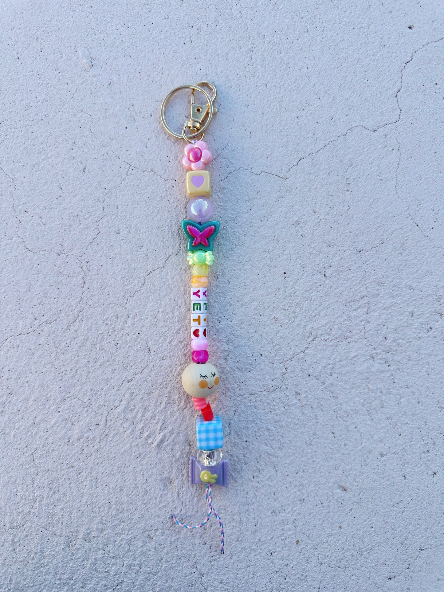 Colorful Keychains - Made by Beans and Craftss