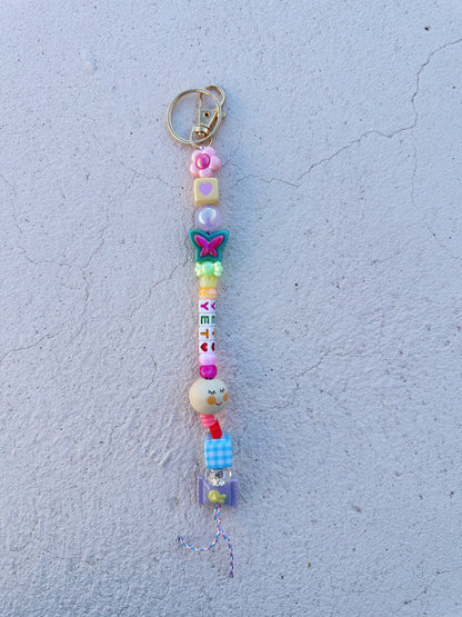 Colorful Keychains - Made by Beans and Craftss