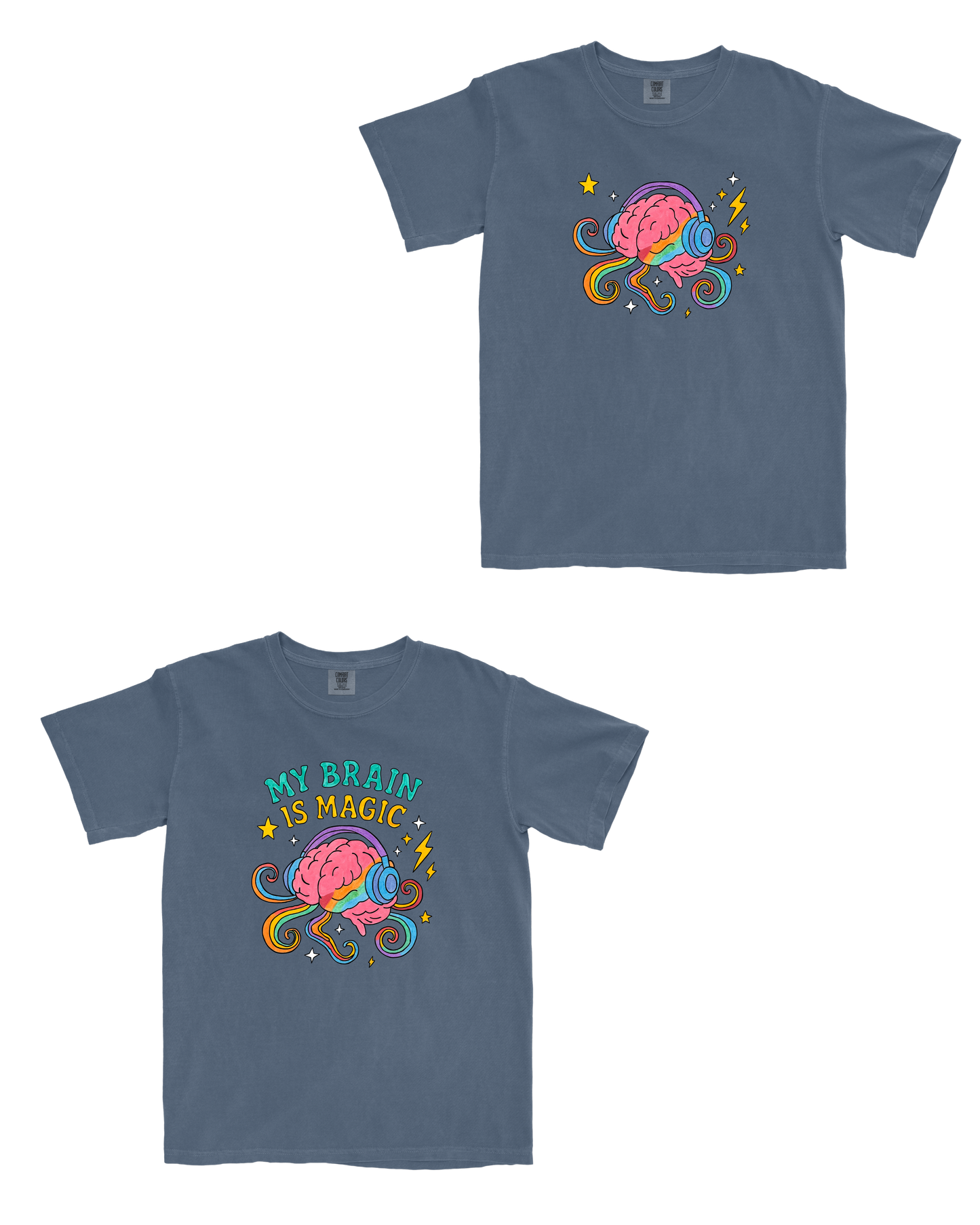 My Brain is Magic – Adult and Child T-Shirt - Laura Collab