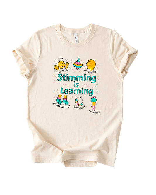 Stimming is learning – Youth shirt | Laura Collab