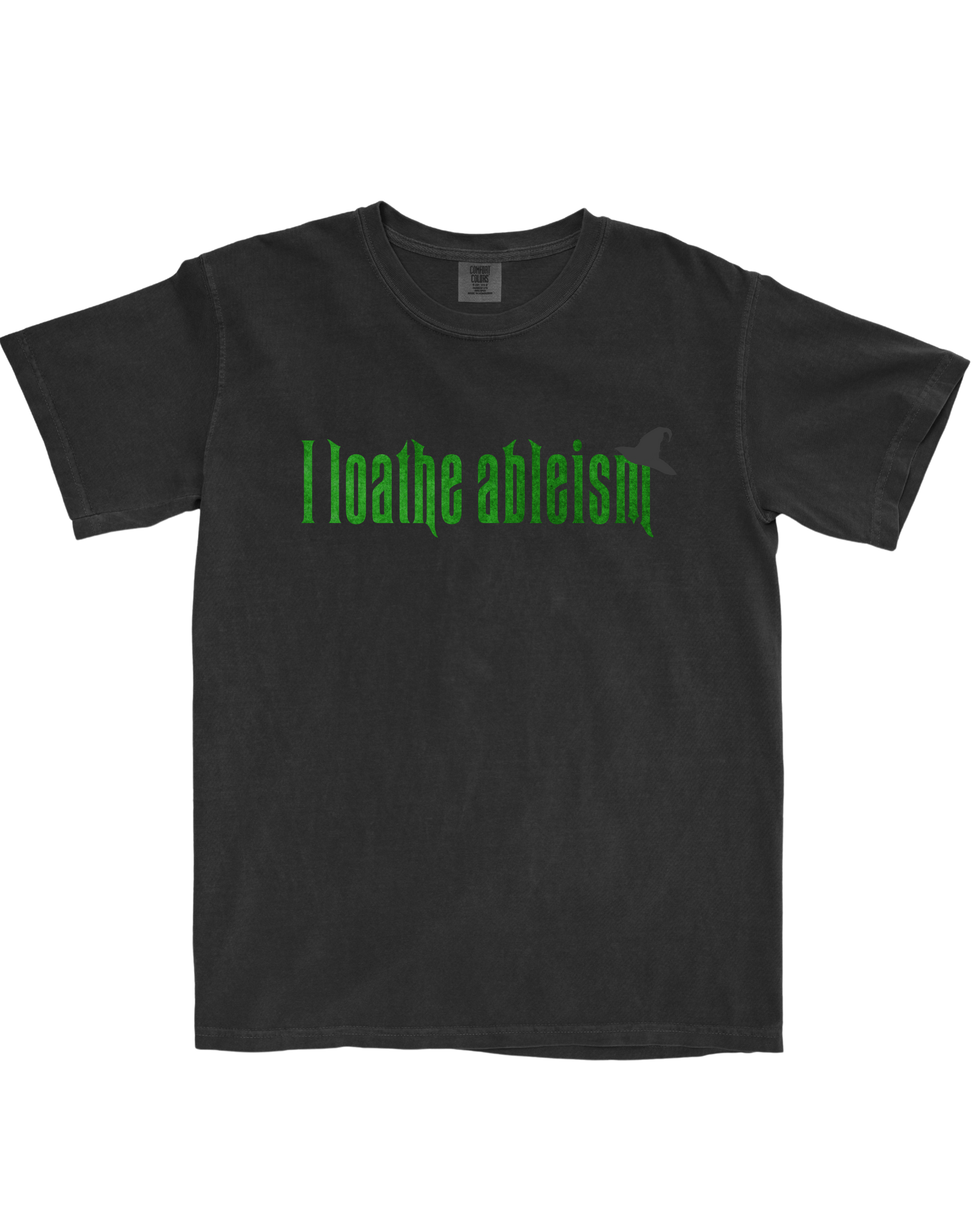 I loathe ableism – Heavyweight, Adult T-Shirt| Inclusive Neuroverse