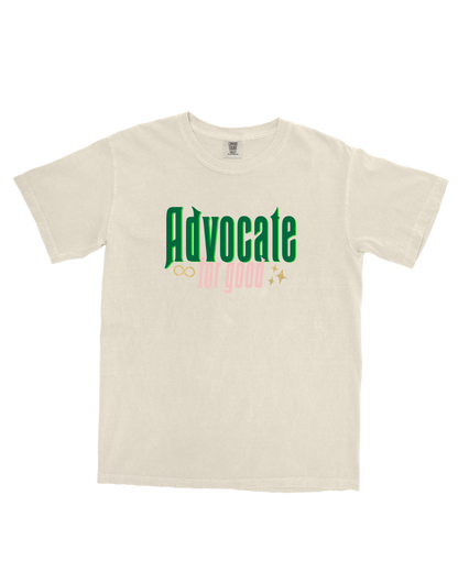 Advocate, for good – Heavyweight, Adult T-Shirt| Inclusive Neuroverse