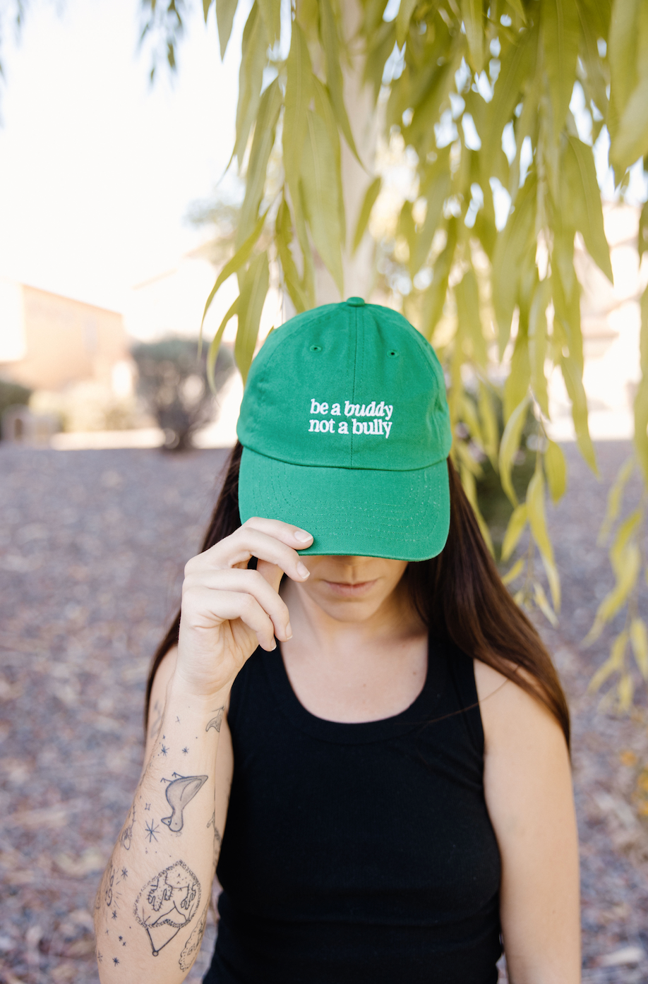 Be a buddy not a bully  - dad hat