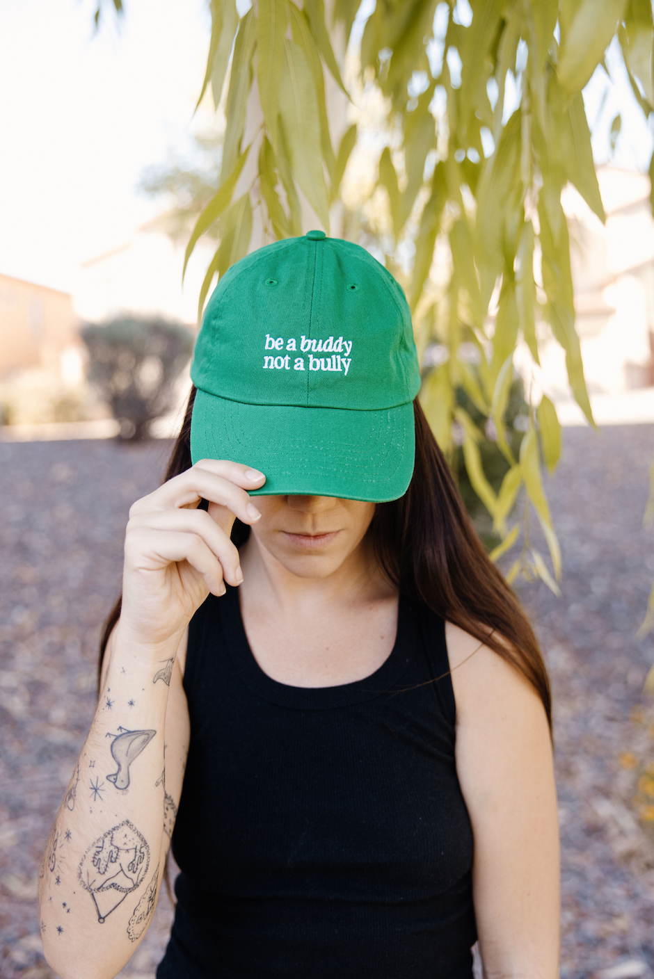 Be a buddy not a bully  - dad hat