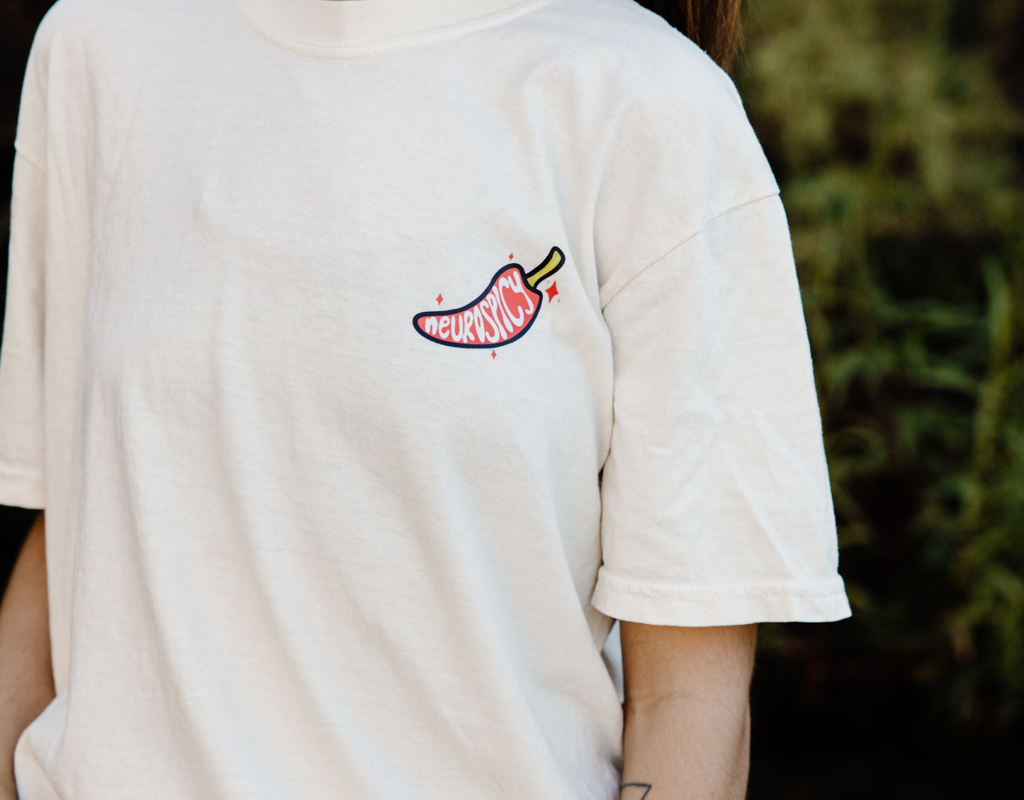 Neurospicy heavyweight- Adult t-shirt